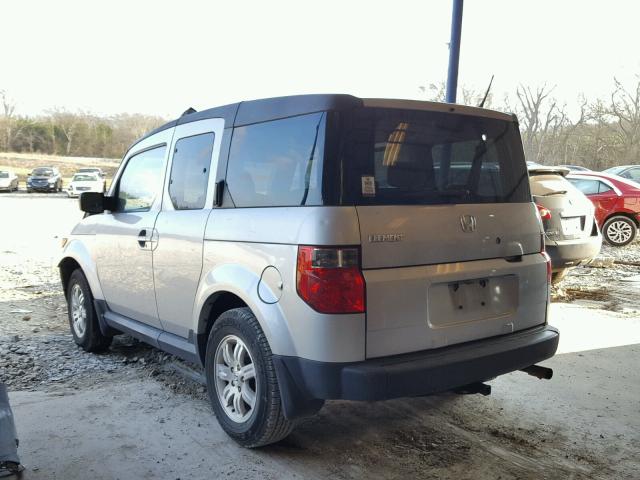 5J6YH18707L015958 - 2007 HONDA ELEMENT EX SILVER photo 3