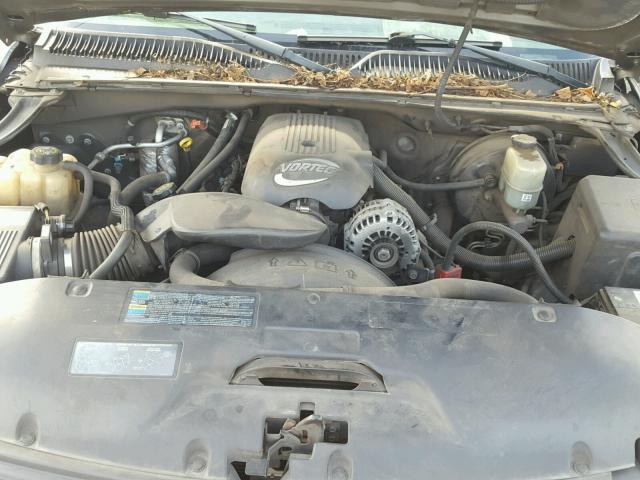 2GCEC19TX21369245 - 2002 CHEVROLET SILVERADO GRAY photo 7