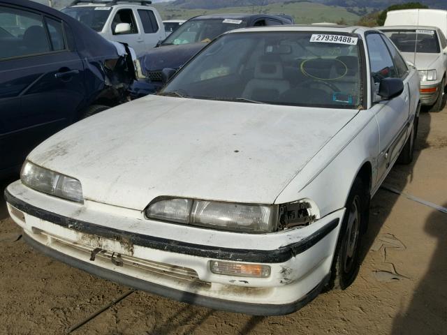 JH4DA946XLS000659 - 1990 ACURA INTEGRA GS WHITE photo 2