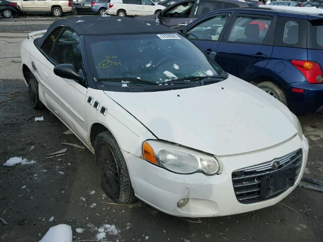 1C3EL55R84N318690 - 2004 CHRYSLER SEBRING LX WHITE photo 1