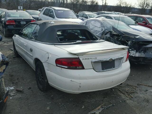 1C3EL55R84N318690 - 2004 CHRYSLER SEBRING LX WHITE photo 3