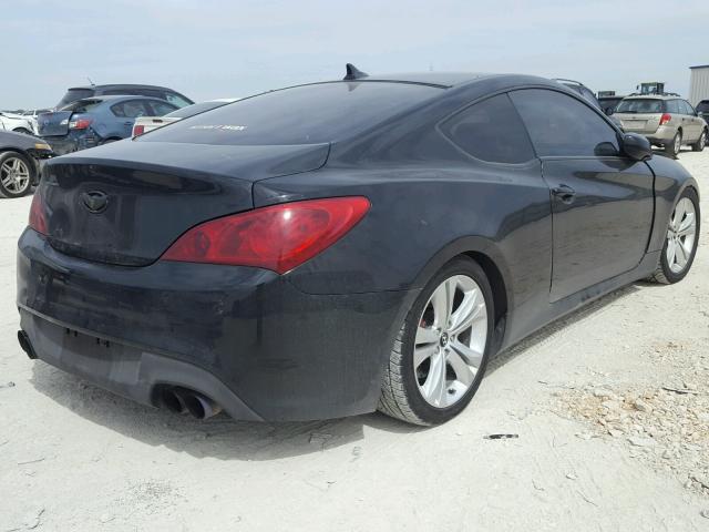 KMHHU6KH8BU057650 - 2011 HYUNDAI GENESIS CO BLACK photo 4