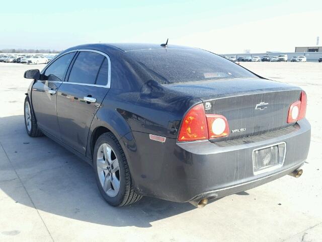 1G1ZB5EB9AF267833 - 2010 CHEVROLET MALIBU LS შავი ფოტო 3