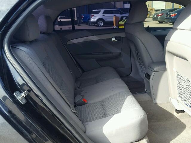 1G1ZB5EB9AF267833 - 2010 CHEVROLET MALIBU LS შავი ფოტო 6