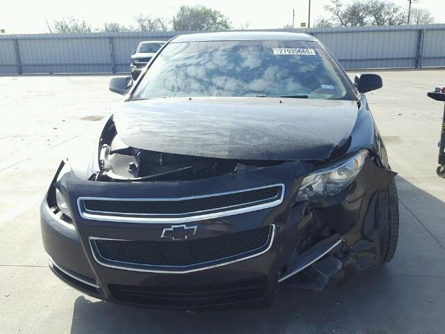 1G1ZB5EB9AF267833 - 2010 CHEVROLET MALIBU LS შავი ფოტო 9
