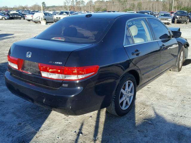 1HGCM66554A054693 - 2004 HONDA ACCORD EX BLACK photo 4