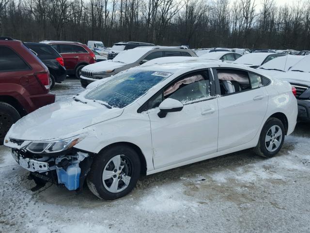 1G1BC5SM9J7145973 - 2018 CHEVROLET CRUZE LS WHITE photo 2