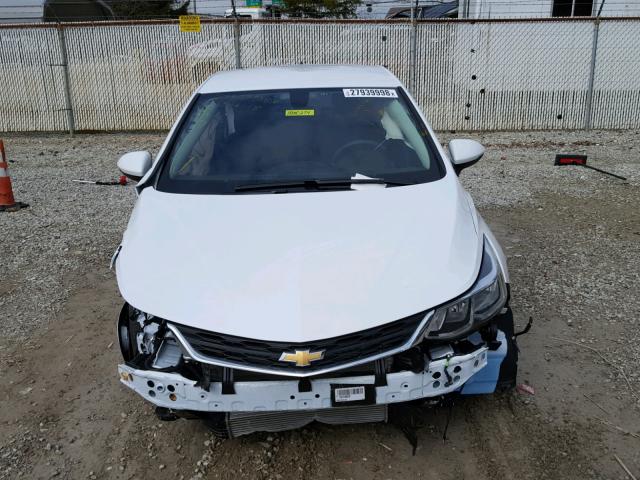 1G1BC5SM9J7145973 - 2018 CHEVROLET CRUZE LS WHITE photo 9