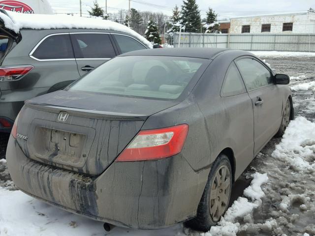 2HGFG1B63AH524481 - 2010 HONDA CIVIC LX BLACK photo 4