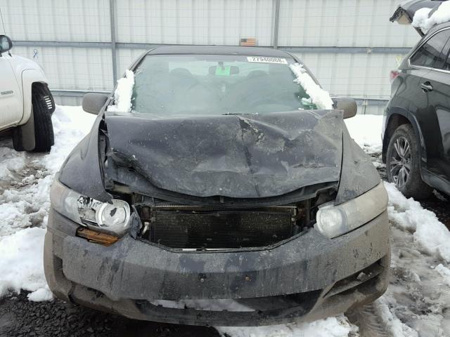 2HGFG1B63AH524481 - 2010 HONDA CIVIC LX BLACK photo 9