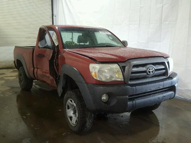 5TEPX42N69Z632444 - 2009 TOYOTA TACOMA RED photo 1