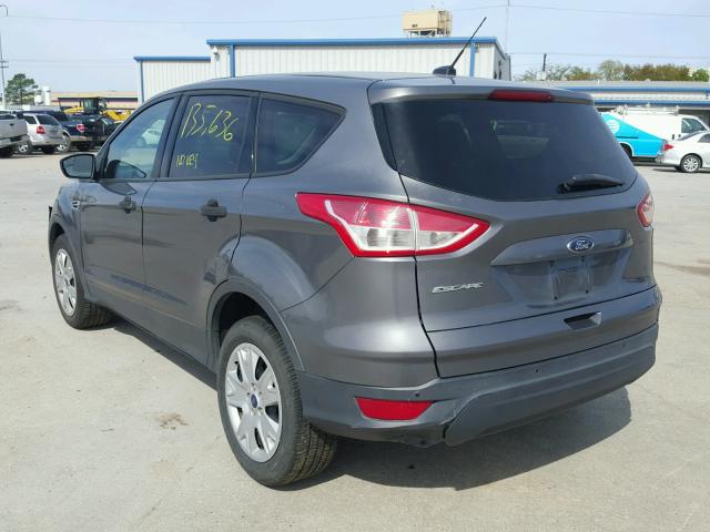 1FMCU0F76DUB40859 - 2013 FORD ESCAPE S GRAY photo 3