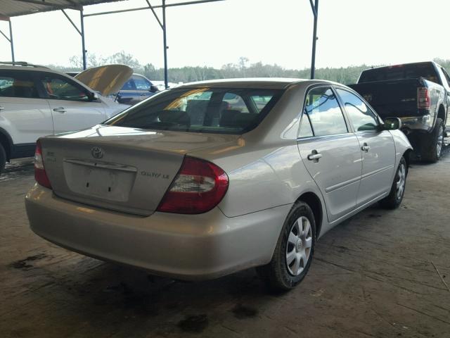 4T1BE32K24U926680 - 2004 TOYOTA CAMRY LE SILVER photo 4