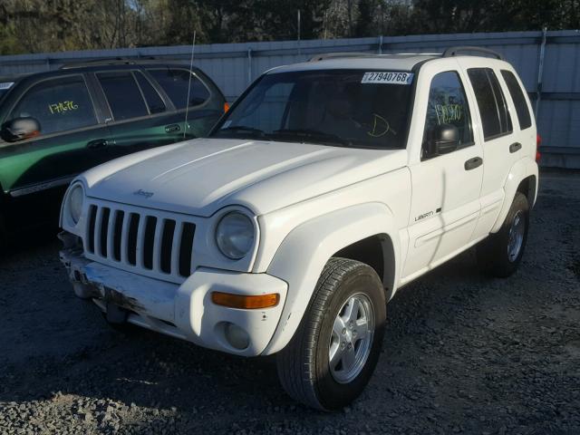 1J4GK58KX2W326684 - 2002 JEEP LIBERTY LI WHITE photo 2