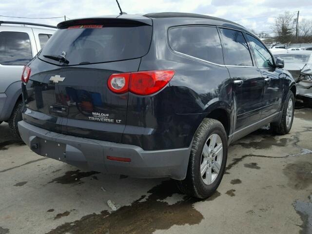 1GNKVGED8CJ233922 - 2012 CHEVROLET TRAVERSE L BLACK photo 4