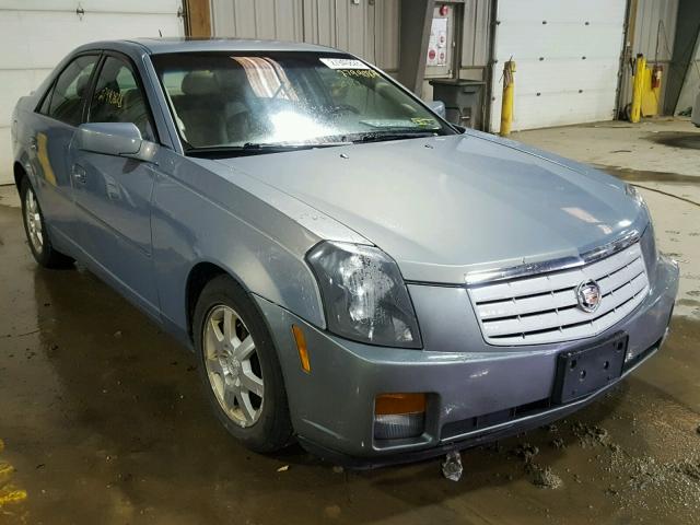 1G6DP577X70108412 - 2007 CADILLAC CTS HI FEA BLUE photo 1