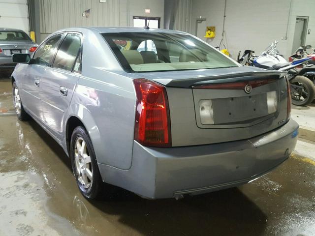 1G6DP577X70108412 - 2007 CADILLAC CTS HI FEA BLUE photo 3