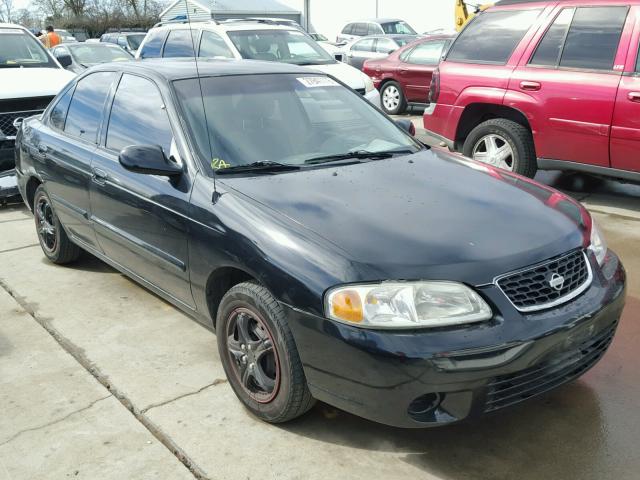 3N1CB51D1YL305675 - 2000 NISSAN SENTRA BAS BLACK photo 1