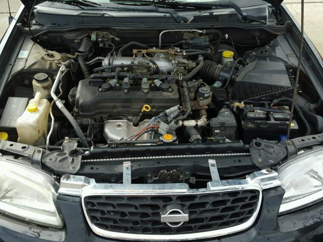 3N1CB51D1YL305675 - 2000 NISSAN SENTRA BAS BLACK photo 7