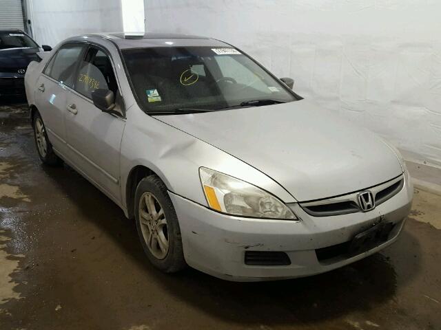 1HGCM56756A102496 - 2006 HONDA ACCORD EX SILVER photo 1