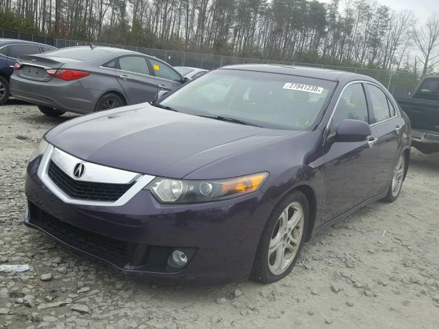 JH4CU26689C023318 - 2009 ACURA TSX PURPLE photo 2