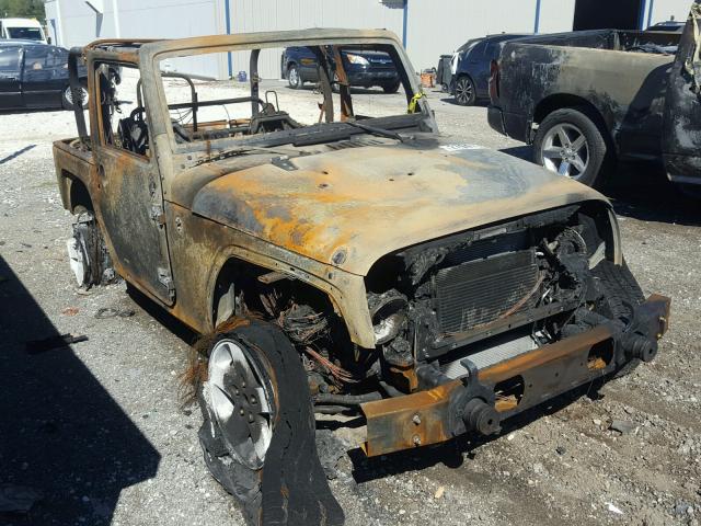 1C4AJWAG3HL697190 - 2017 JEEP WRANGLER S BLACK photo 1