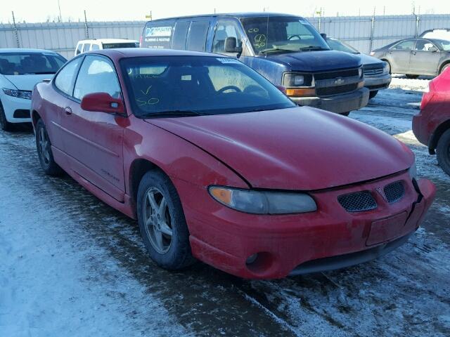 1G2WP12K42F244183 - 2002 PONTIAC GRAND PRIX RED photo 1