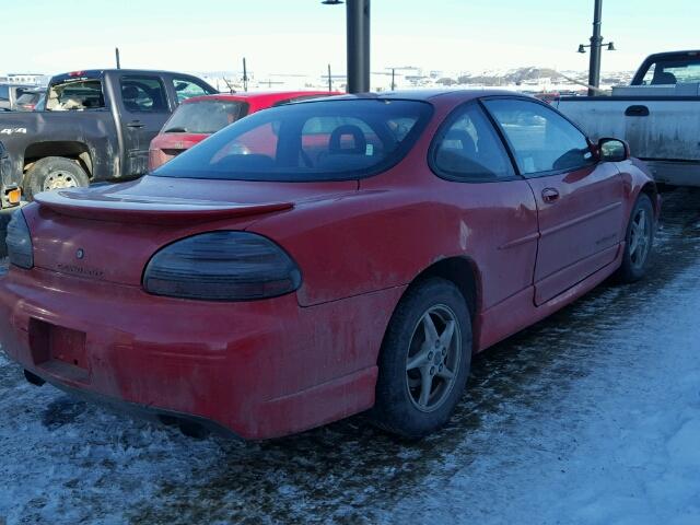 1G2WP12K42F244183 - 2002 PONTIAC GRAND PRIX RED photo 4