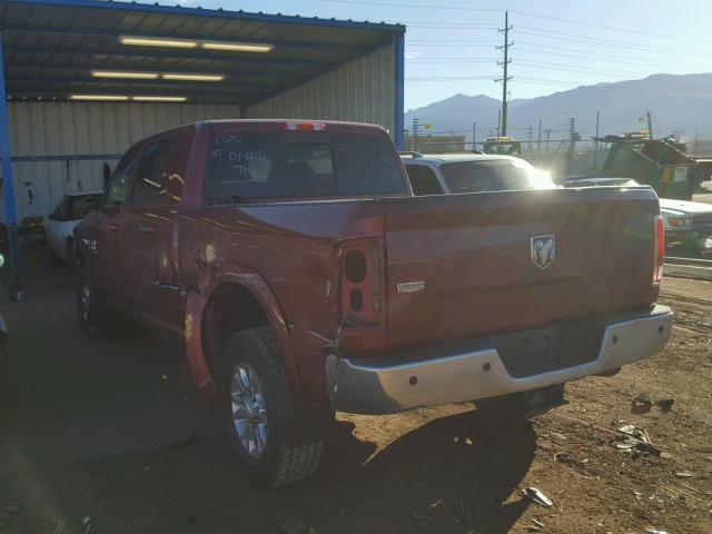 3C6TR5NT4EG193119 - 2014 RAM 2500 LARAM RED photo 3