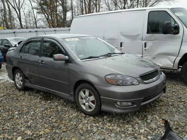 2T1BR32E58C926128 - 2008 TOYOTA COROLLA CE GRAY photo 1