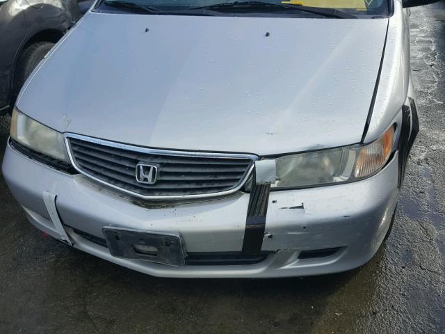 2HKRL18581H500349 - 2001 HONDA ODYSSEY LX SILVER photo 9