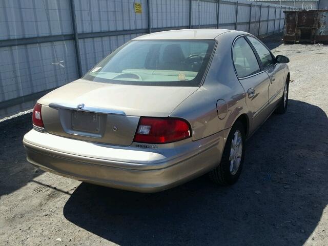 1MEFM53U21A630381 - 2001 MERCURY SABLE LS GOLD photo 4