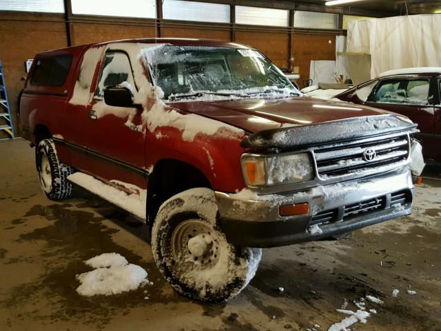 JT4VD22E9S0009328 - 1995 TOYOTA T100 XTRAC RED photo 1