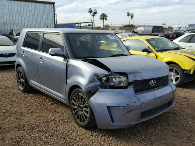 JTLKE50E591071709 - 2009 TOYOTA SCION XB SILVER photo 1