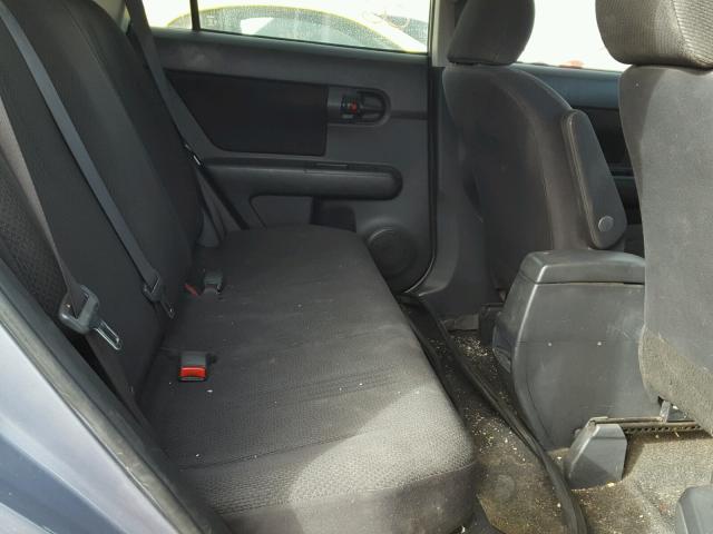 JTLKE50E591071709 - 2009 TOYOTA SCION XB SILVER photo 6