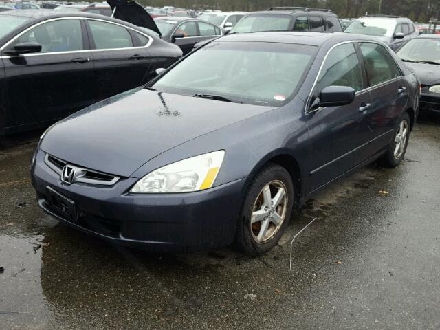 1HGCM56795A192220 - 2005 HONDA ACCORD EX GRAY photo 2