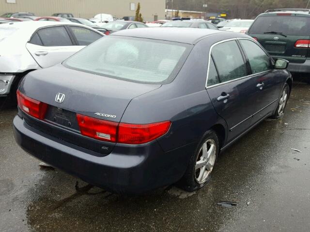 1HGCM56795A192220 - 2005 HONDA ACCORD EX GRAY photo 4