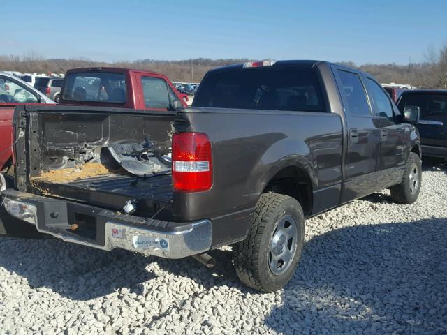 1FTRW12W77KD52133 - 2007 FORD F150 SUPER BROWN photo 4