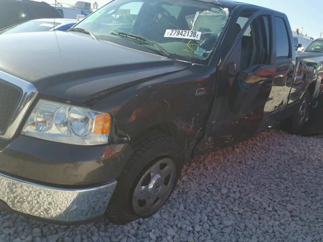 1FTRW12W77KD52133 - 2007 FORD F150 SUPER BROWN photo 9