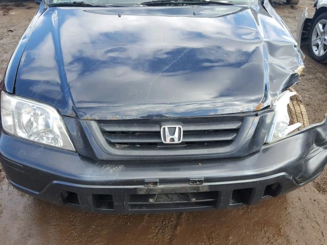 JHLRD1856VC034406 - 1997 HONDA CR-V LX BLACK photo 7