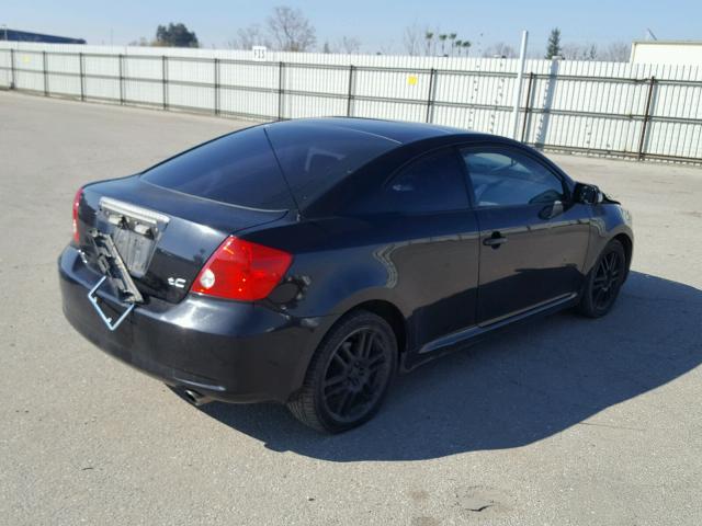 JTKDE177570191719 - 2007 SCION TC BLACK photo 4