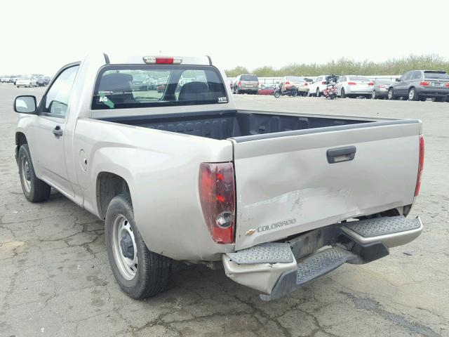 1GCCS149098110454 - 2009 CHEVROLET COLORADO SILVER photo 3