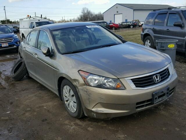 1HGCP26378A055283 - 2008 HONDA ACCORD LX GOLD photo 1