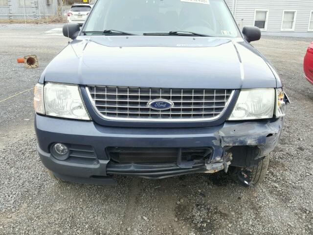 1FMZU73K43UA63774 - 2003 FORD EXPLORER X BLUE photo 9