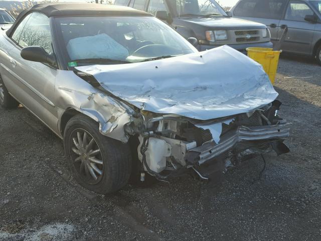 1C3EL65RX2N192593 - 2002 CHRYSLER SEBRING LI SILVER photo 9