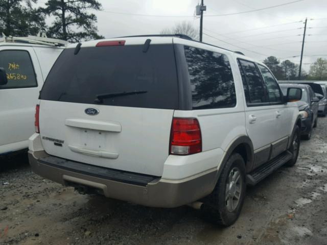 1FMEU17W83LA08095 - 2003 FORD EXPEDITION WHITE photo 4