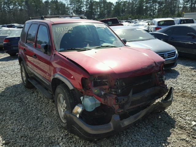 1FMYU93135KA41231 - 2005 FORD ESCAPE XLT BURGUNDY photo 1