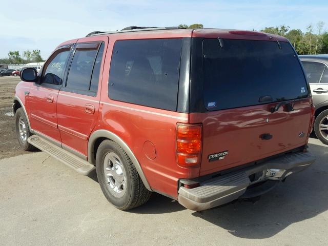 1FMRU17L5YLA78958 - 2000 FORD EXPEDITION RED photo 3