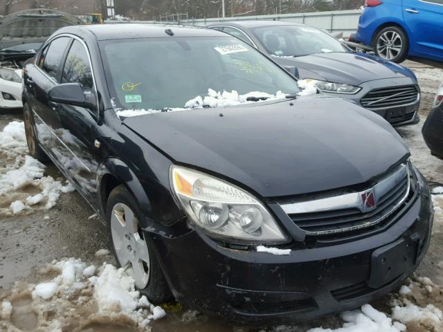 1G8ZS57NX8F116356 - 2008 SATURN AURA XE BLACK photo 1