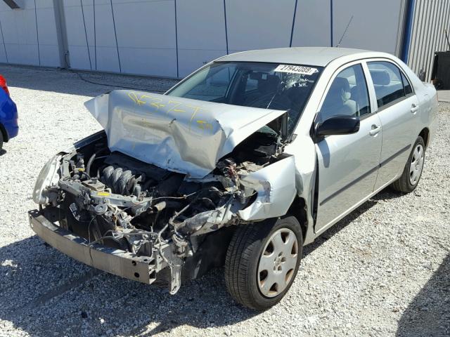 1NXBR32E33Z011057 - 2003 TOYOTA COROLLA CE GRAY photo 2